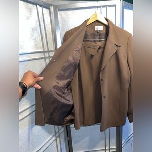 Brown Travis Ayer’s Suit